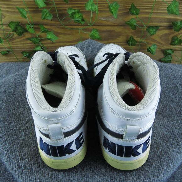 Nike Men's Big Woven LE High White Dark Obsidian Sneaker White Synthetic Sz10.5M - Picture 4 of 6